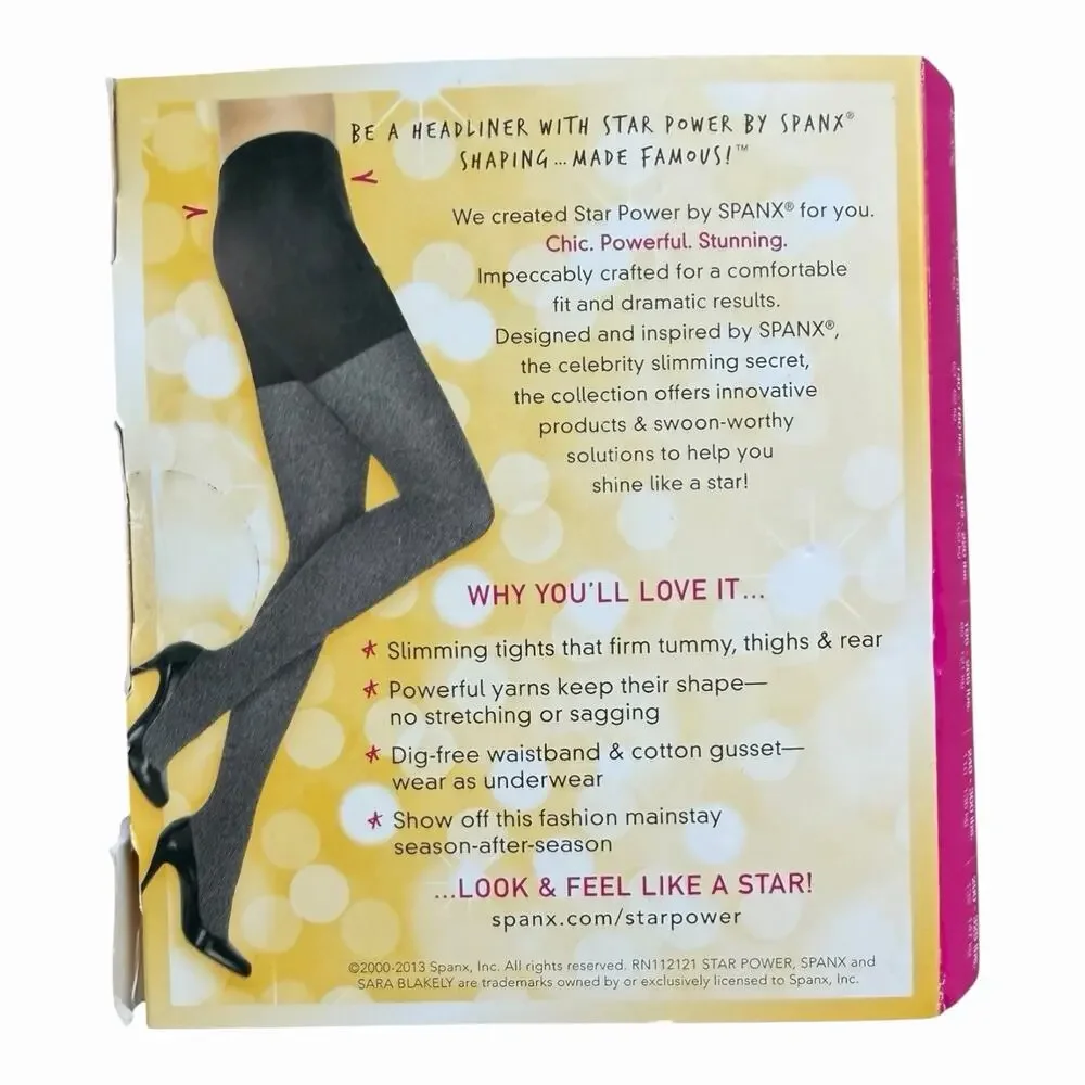 SPANX Two-Tone Brown High-Waist Tights